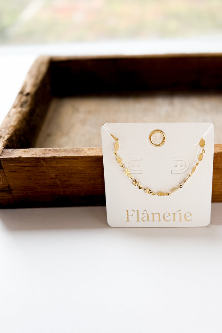 Classic Oval Chain 18K Gold Necklace