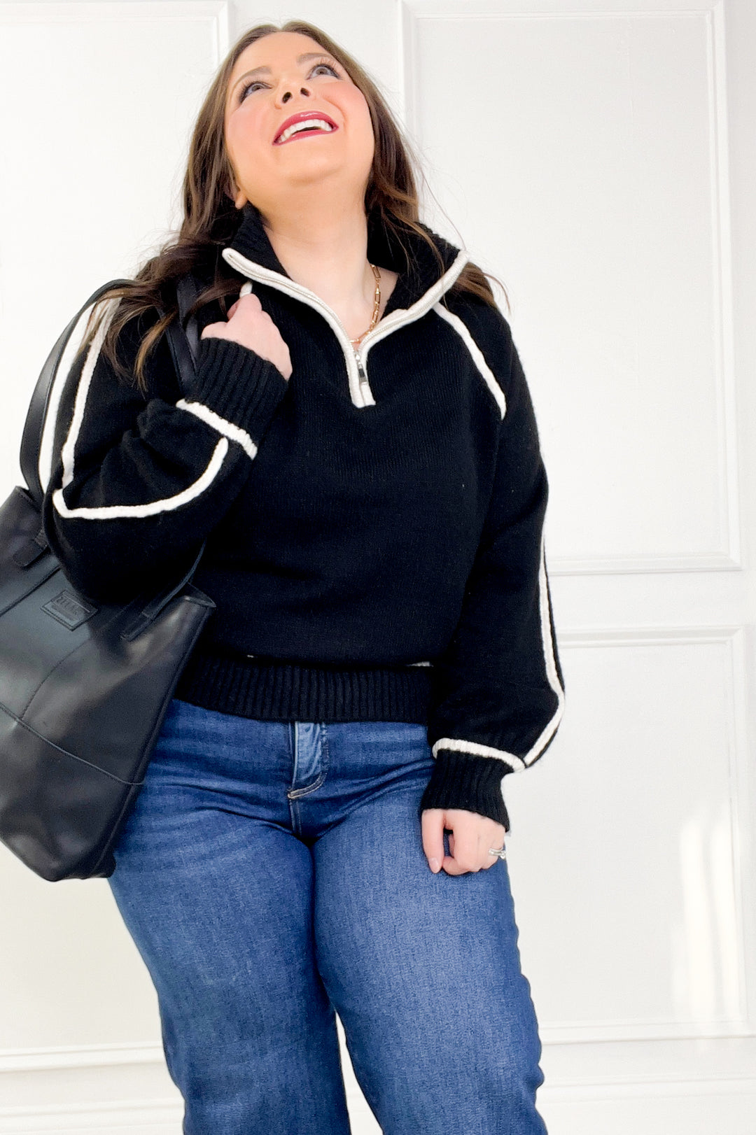 Z Supply Alps Half Zip Sweater