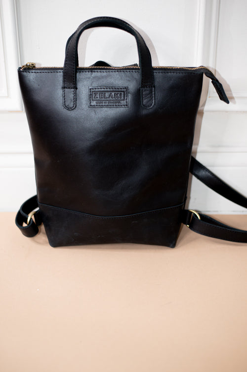 Dessie Leather Backpack - Zelaki Leather Co.