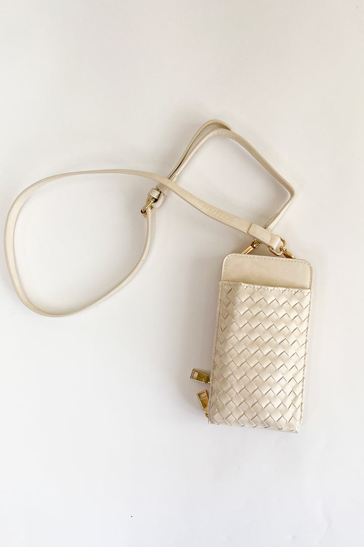 Woven Double Duty Phone Bag
