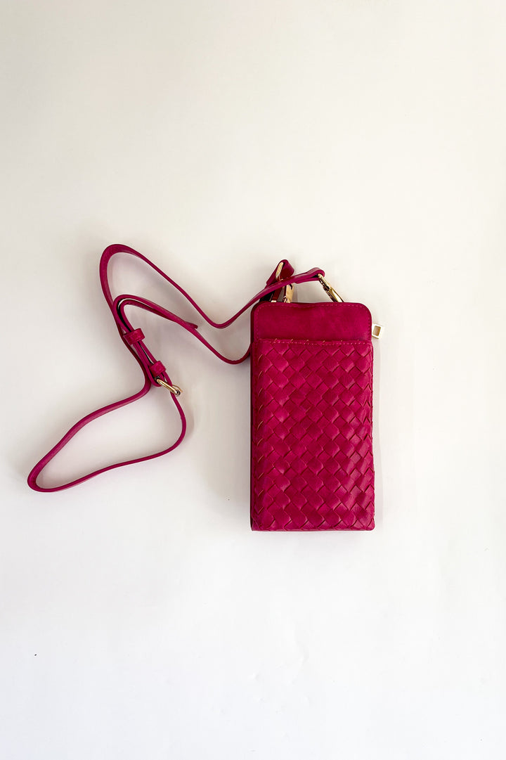 Woven Double Duty Phone Bag