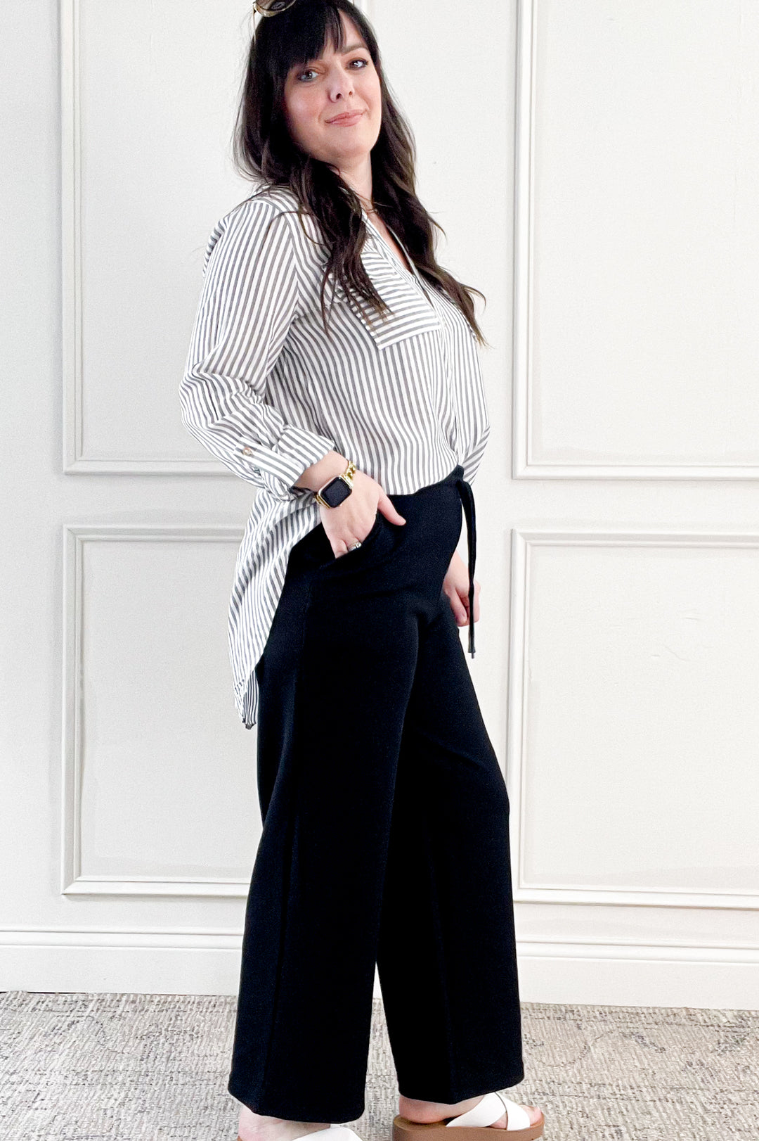 Kit Cropped Drawstring Sweatpants