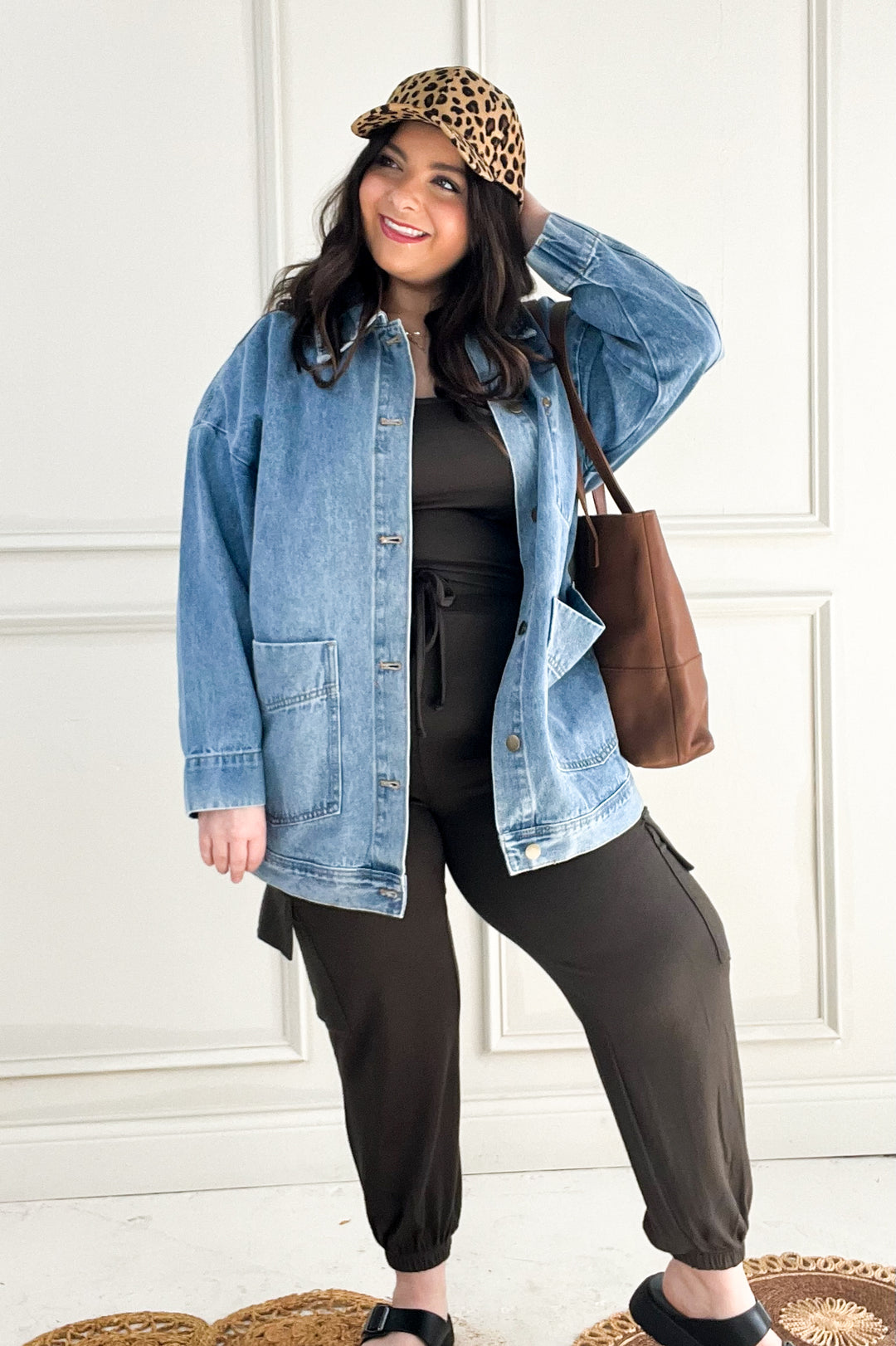 Boxy Cut Denim Jacket