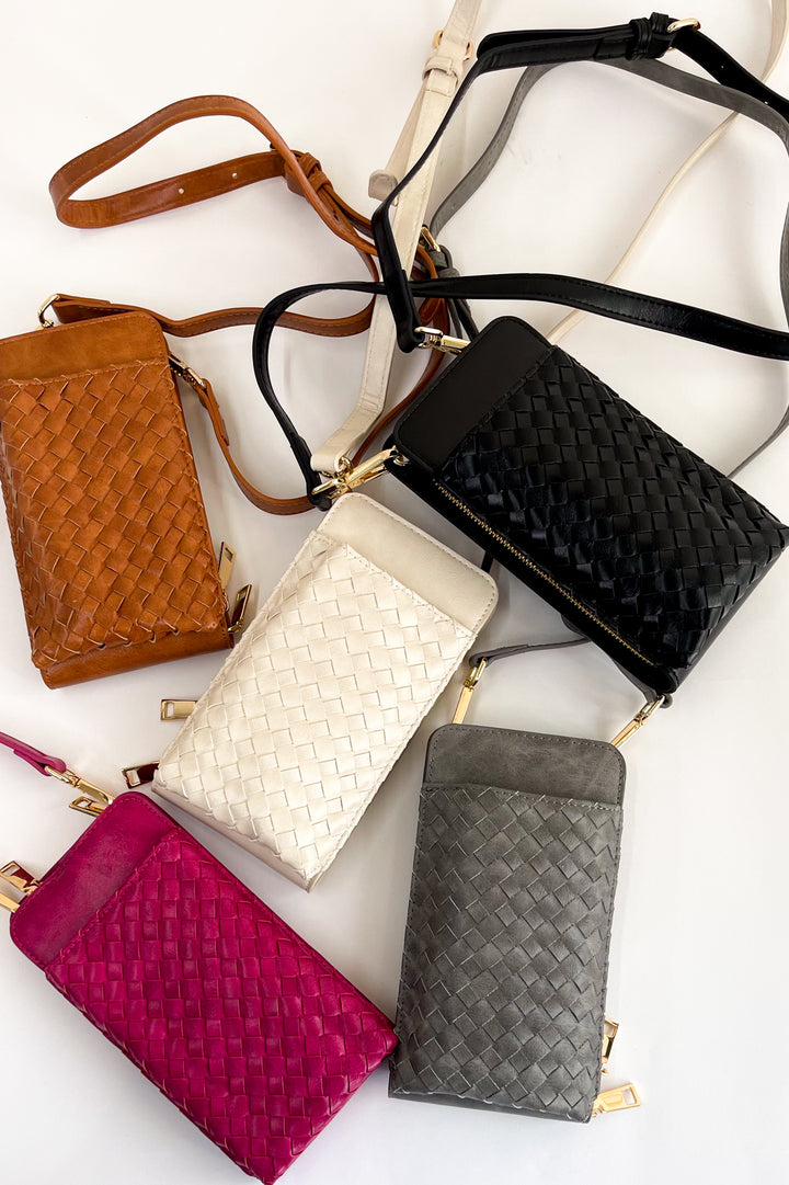 Woven Double Duty Phone Bag