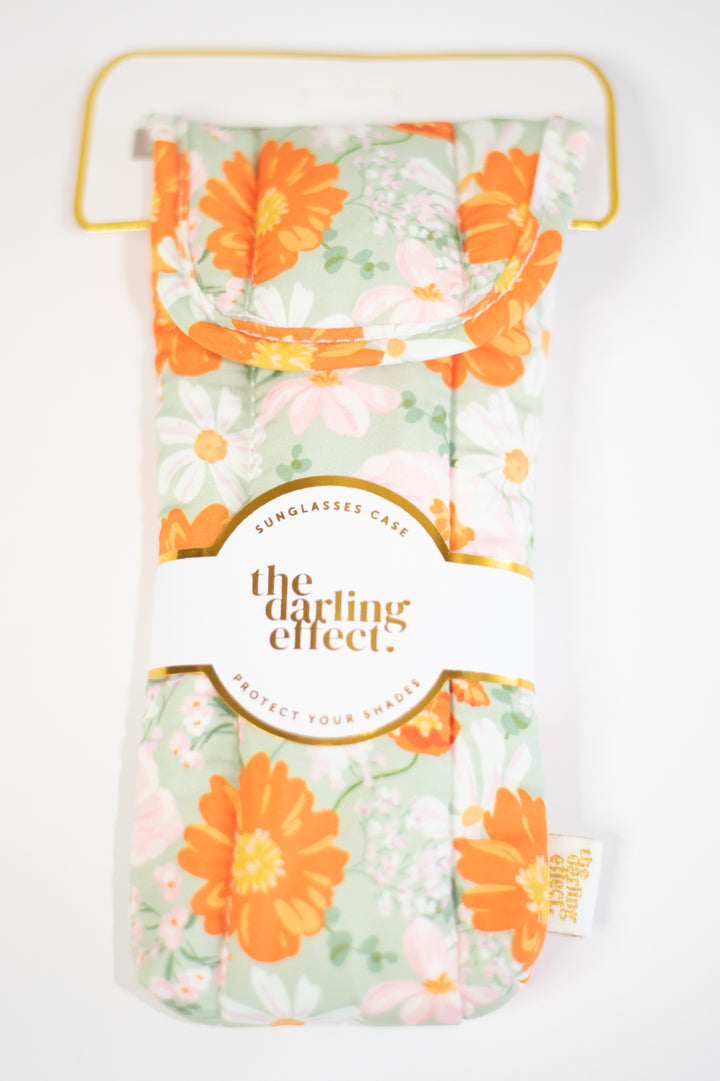 Sunglasses Case | Bouquet Beauty Sage