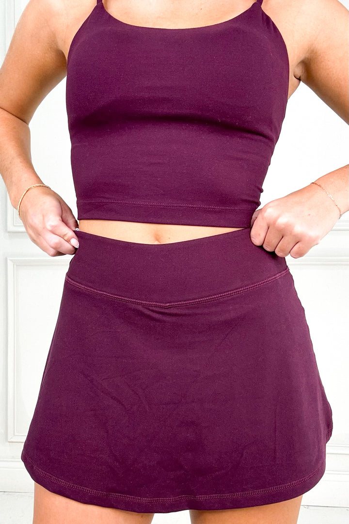 High Waist Butter Soft Skort