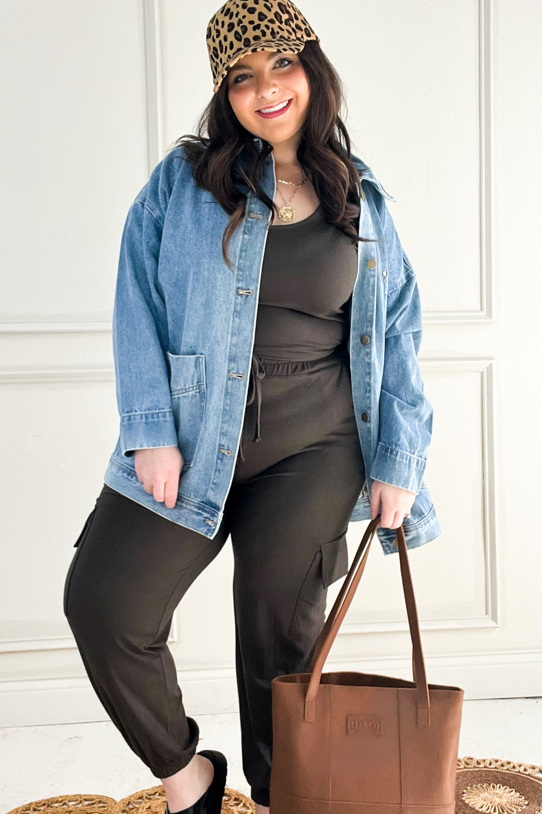 Boxy Cut Denim Jacket