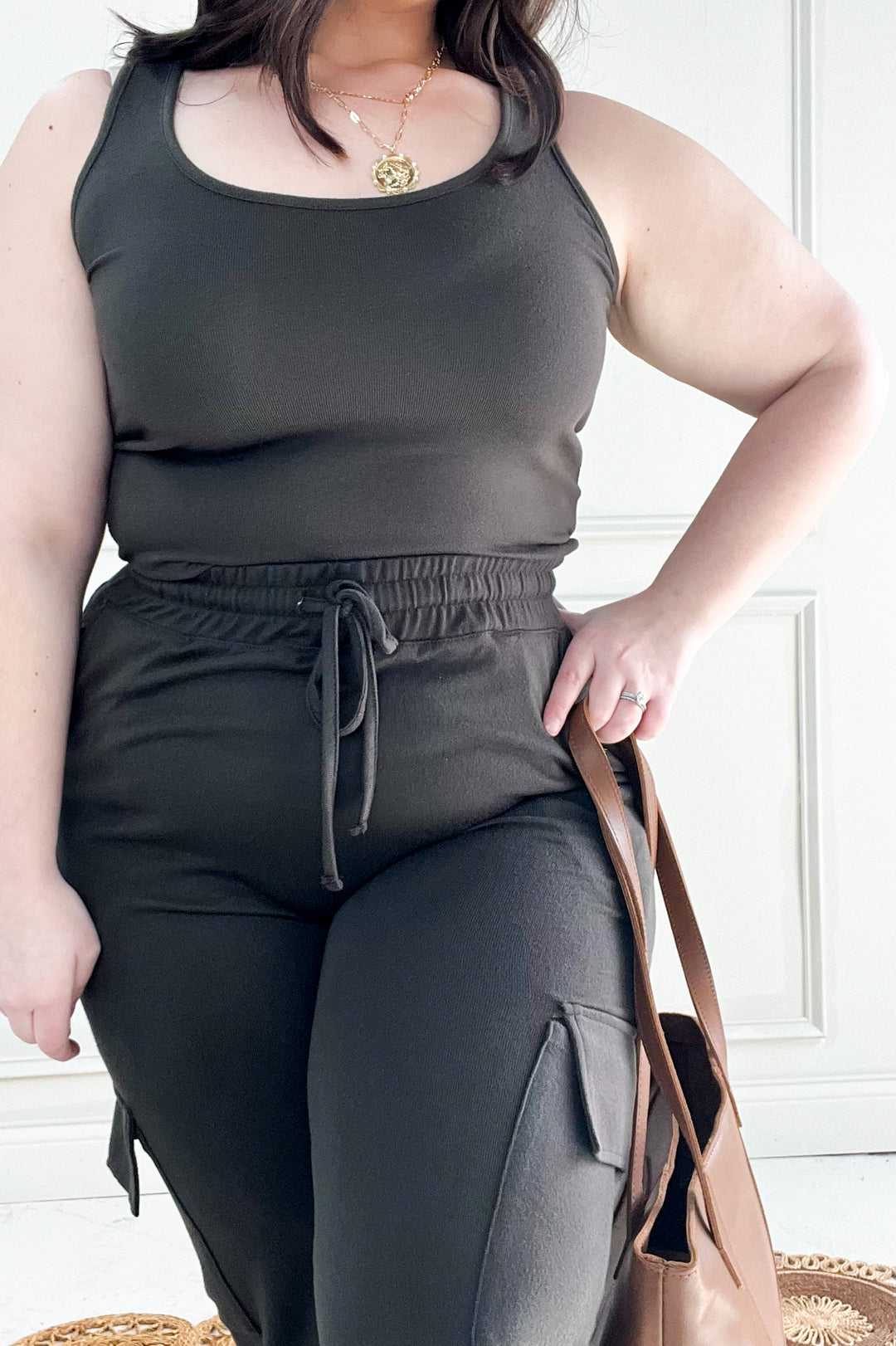 Brushed Hacci Lounge Tank Top