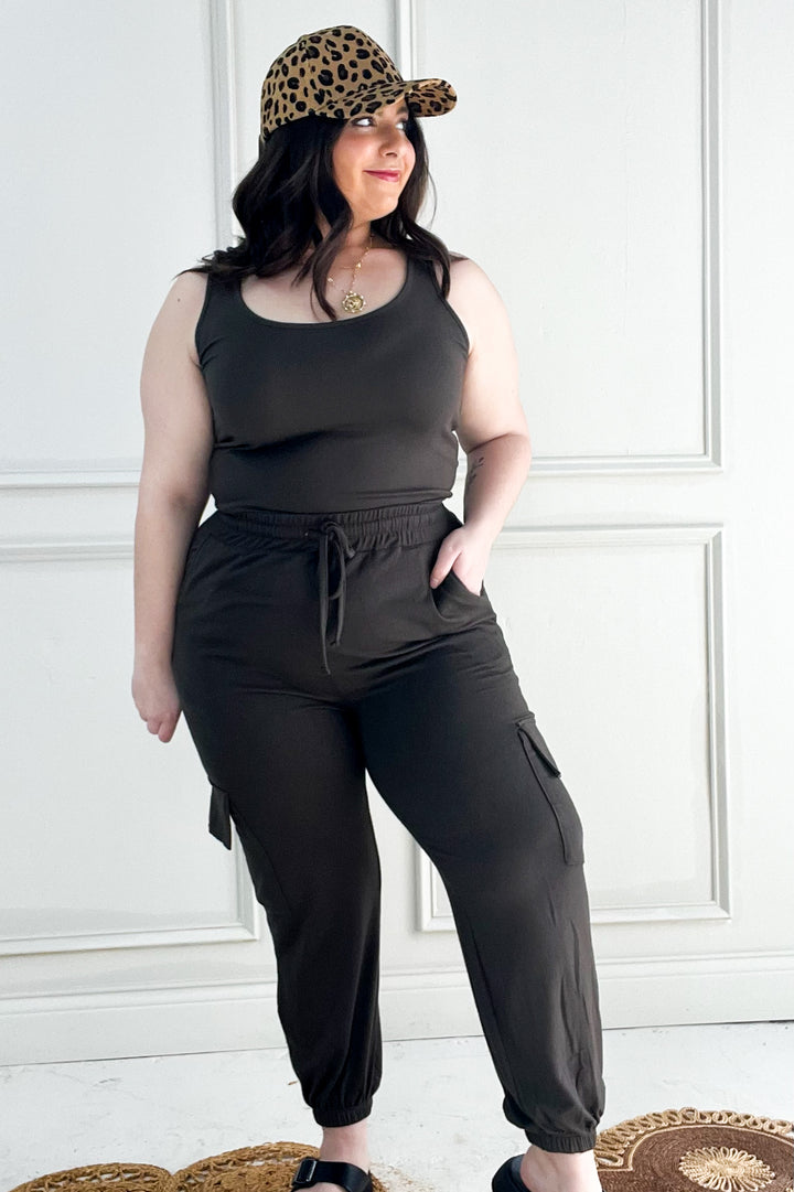 Brushed Hacci Lounge Tank Top