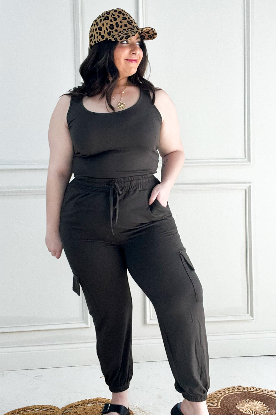 Brushed Hacci Lounge Tank Top