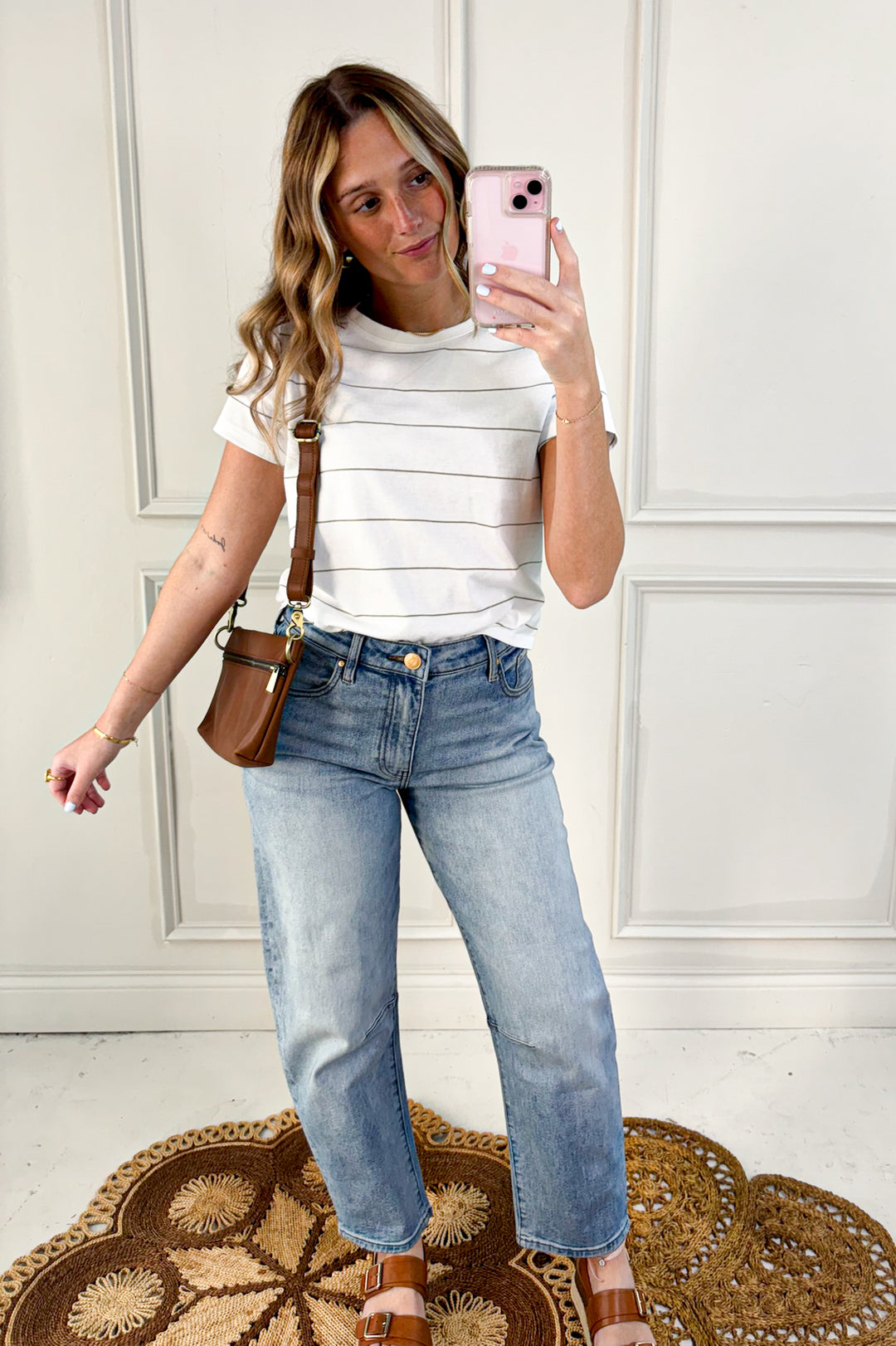 Asher Relaxed Fit Basic Tee