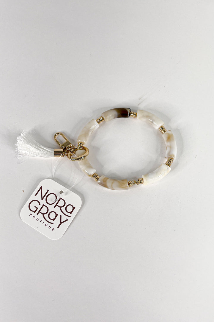 Wrist Keychain with Tassel