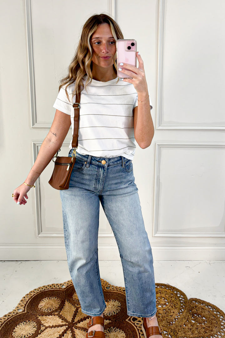 Asher Relaxed Fit Basic Tee