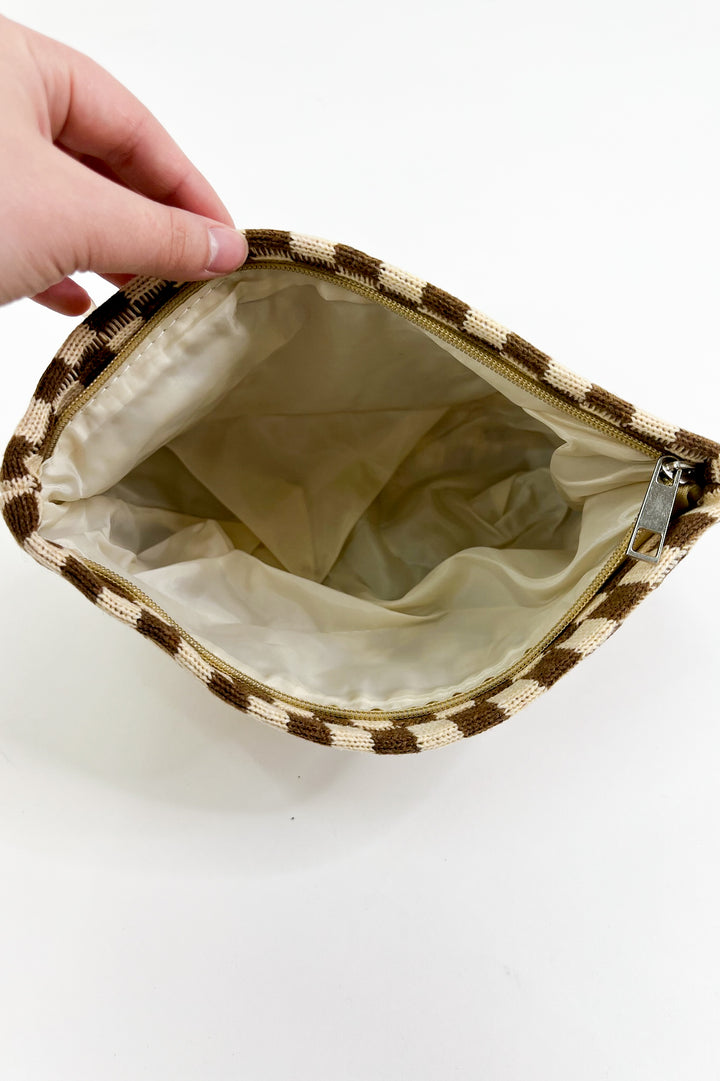 Checkerboard Accessory Bag