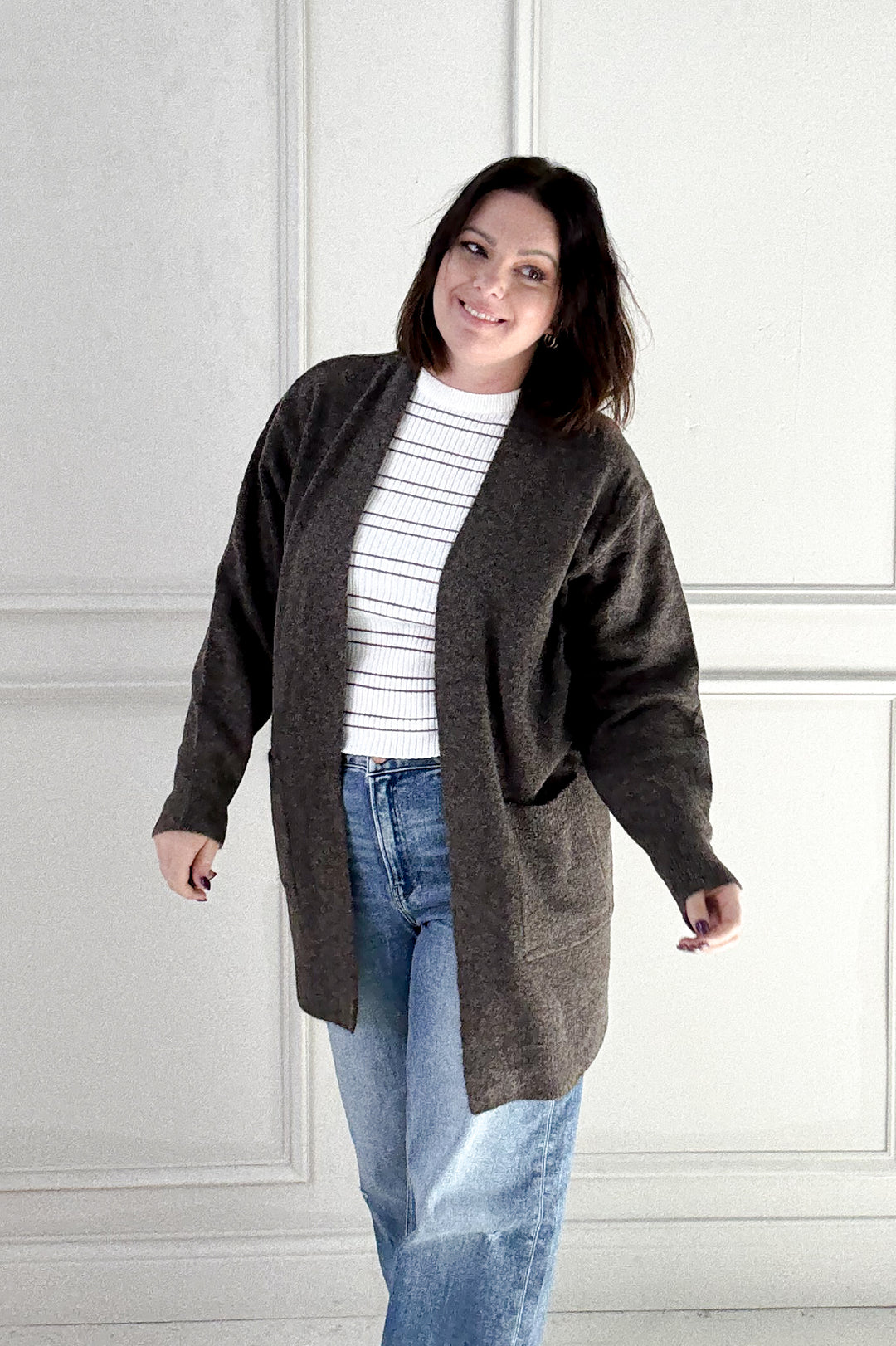 Ultra Soft Longsleeve Open Cardigan