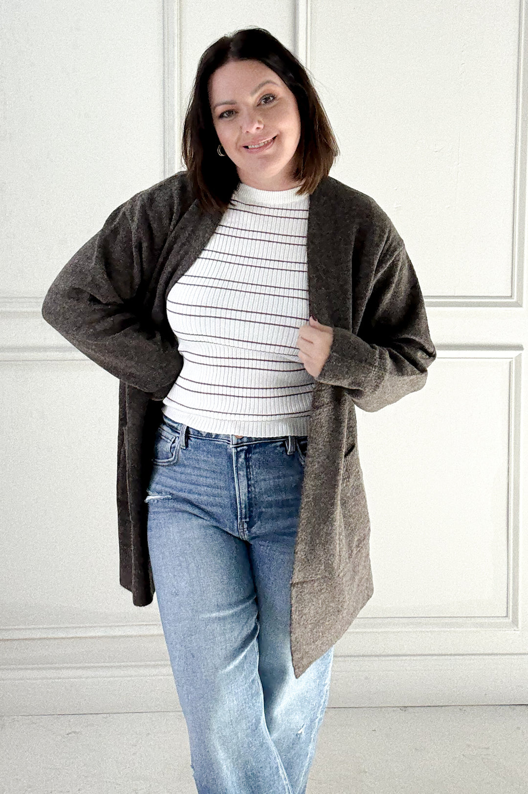 Ultra Soft Longsleeve Open Cardigan