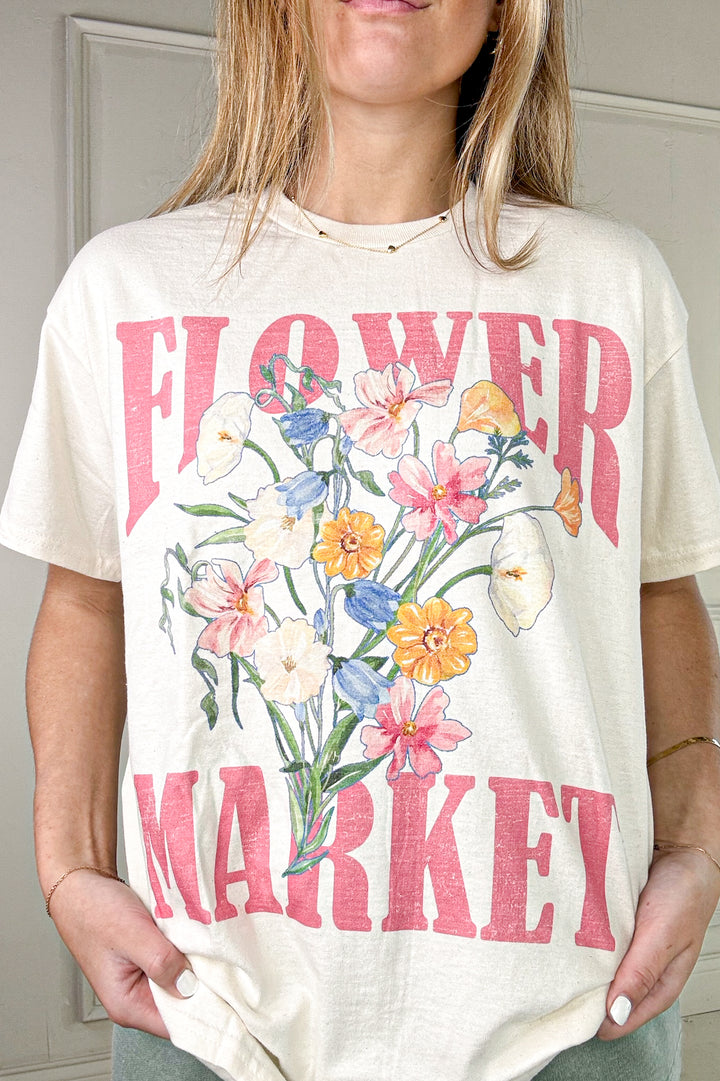 Flower Market Graphic Tee