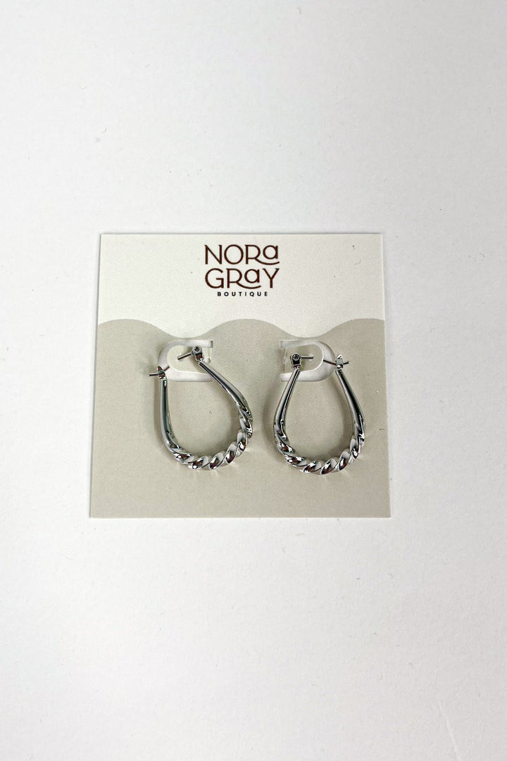 14K Gold Dipped Twisted Hoops