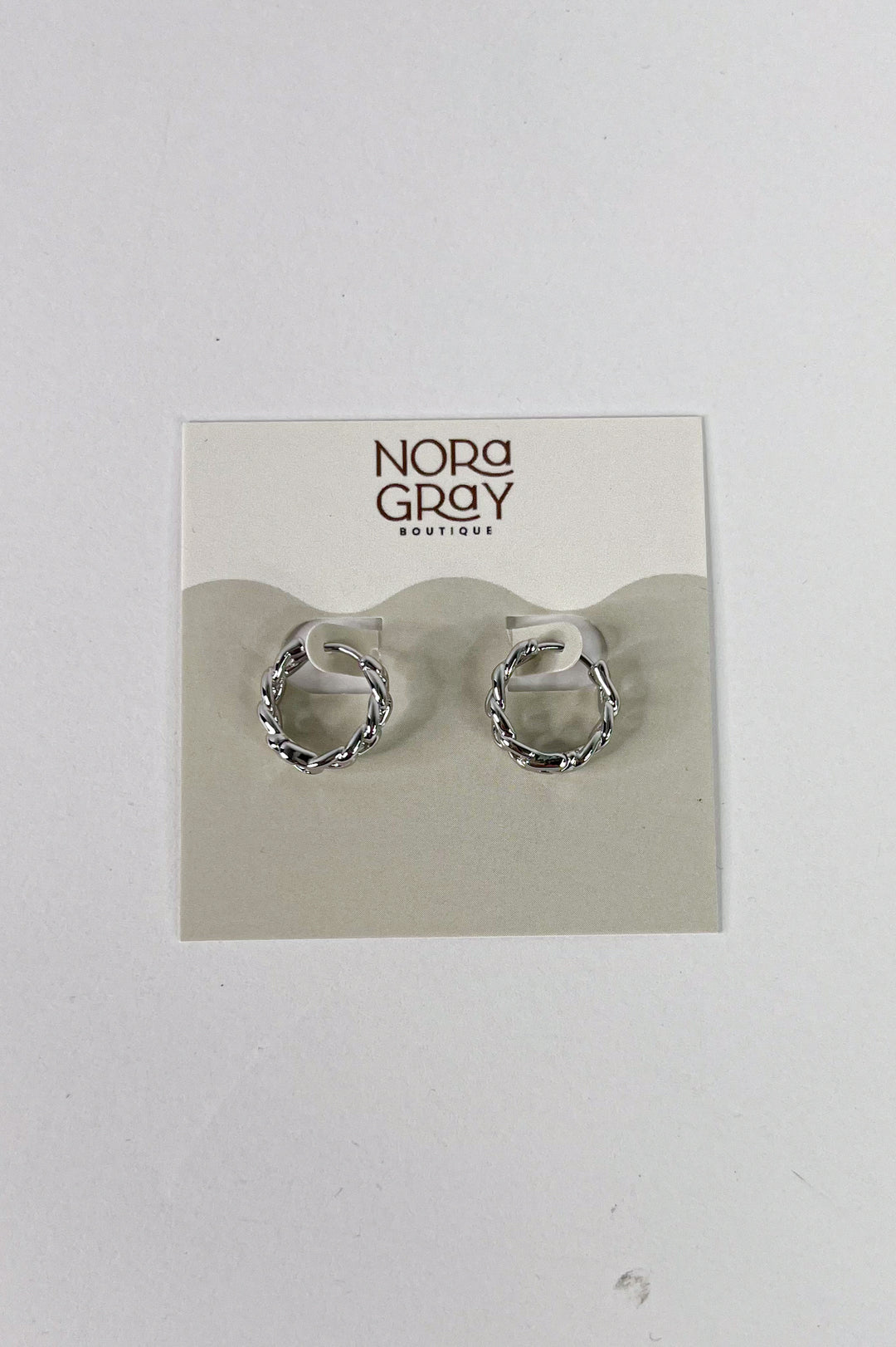 14K Gold Dipped Link Hoops