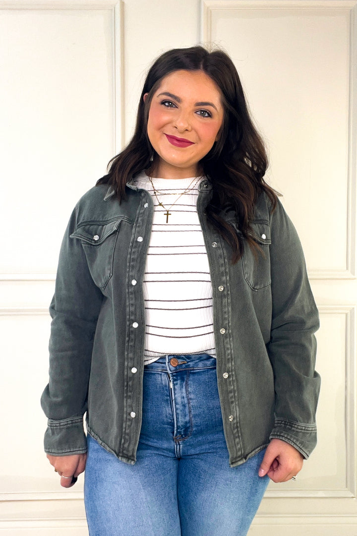 Pippin Button-Down Jacket