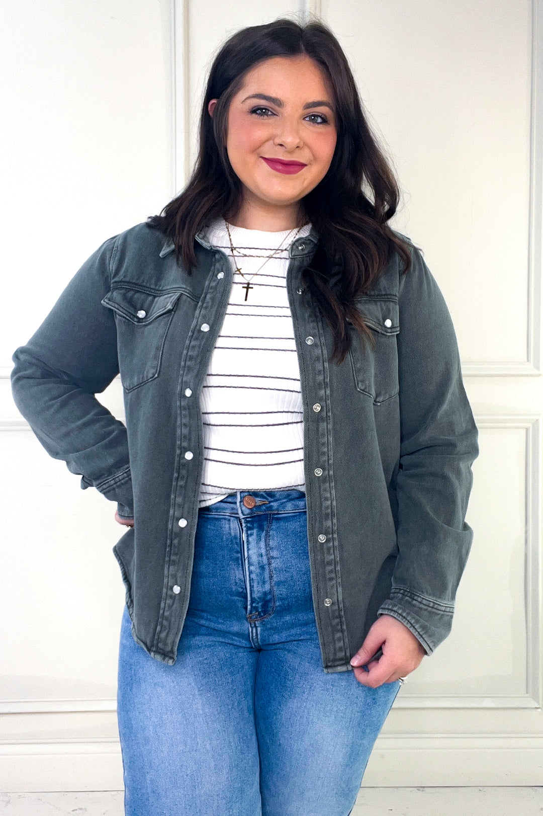 Pippin Button-Down Jacket