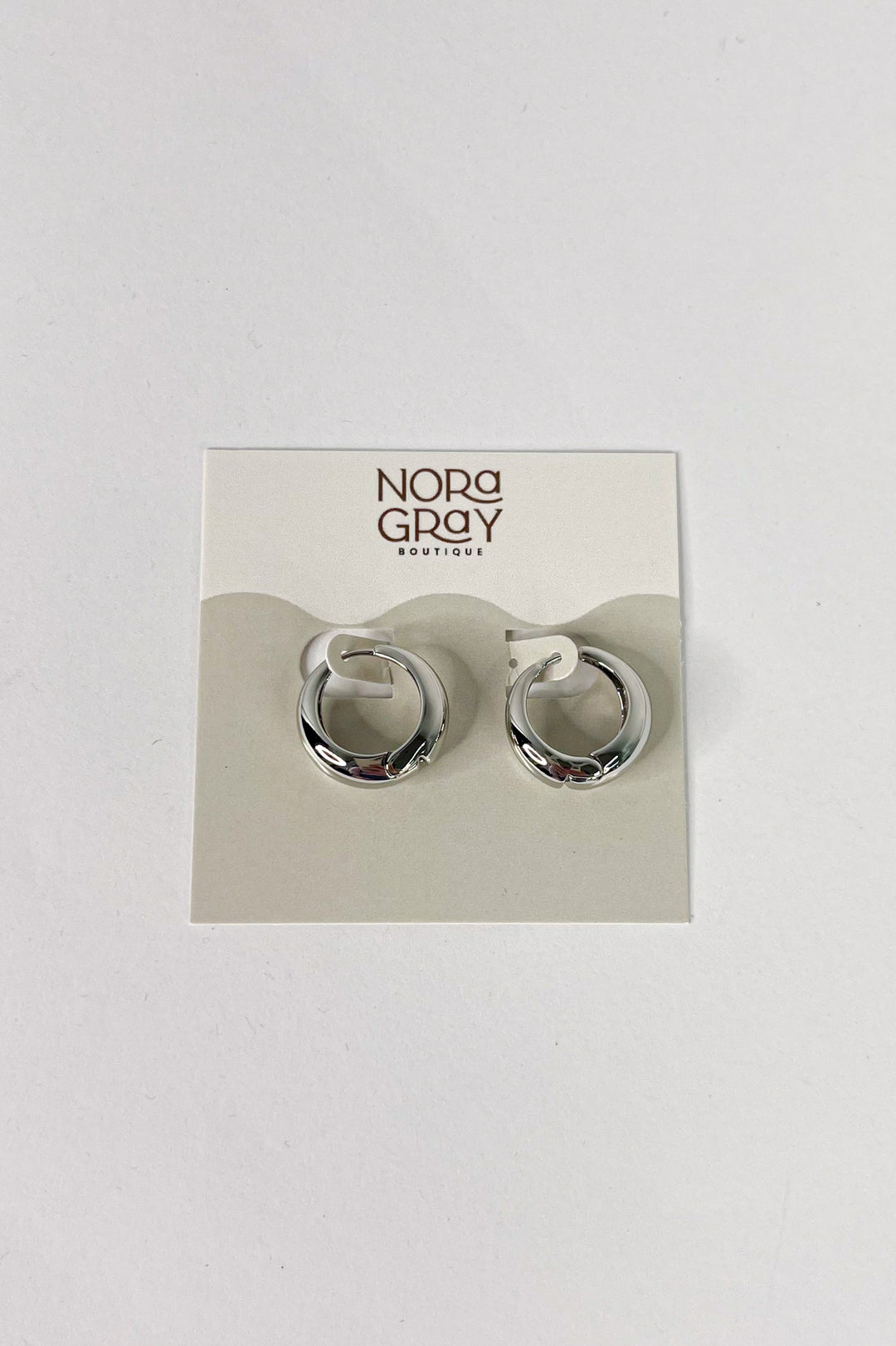 14K Gold Dipped Silver Teardrop Hoops