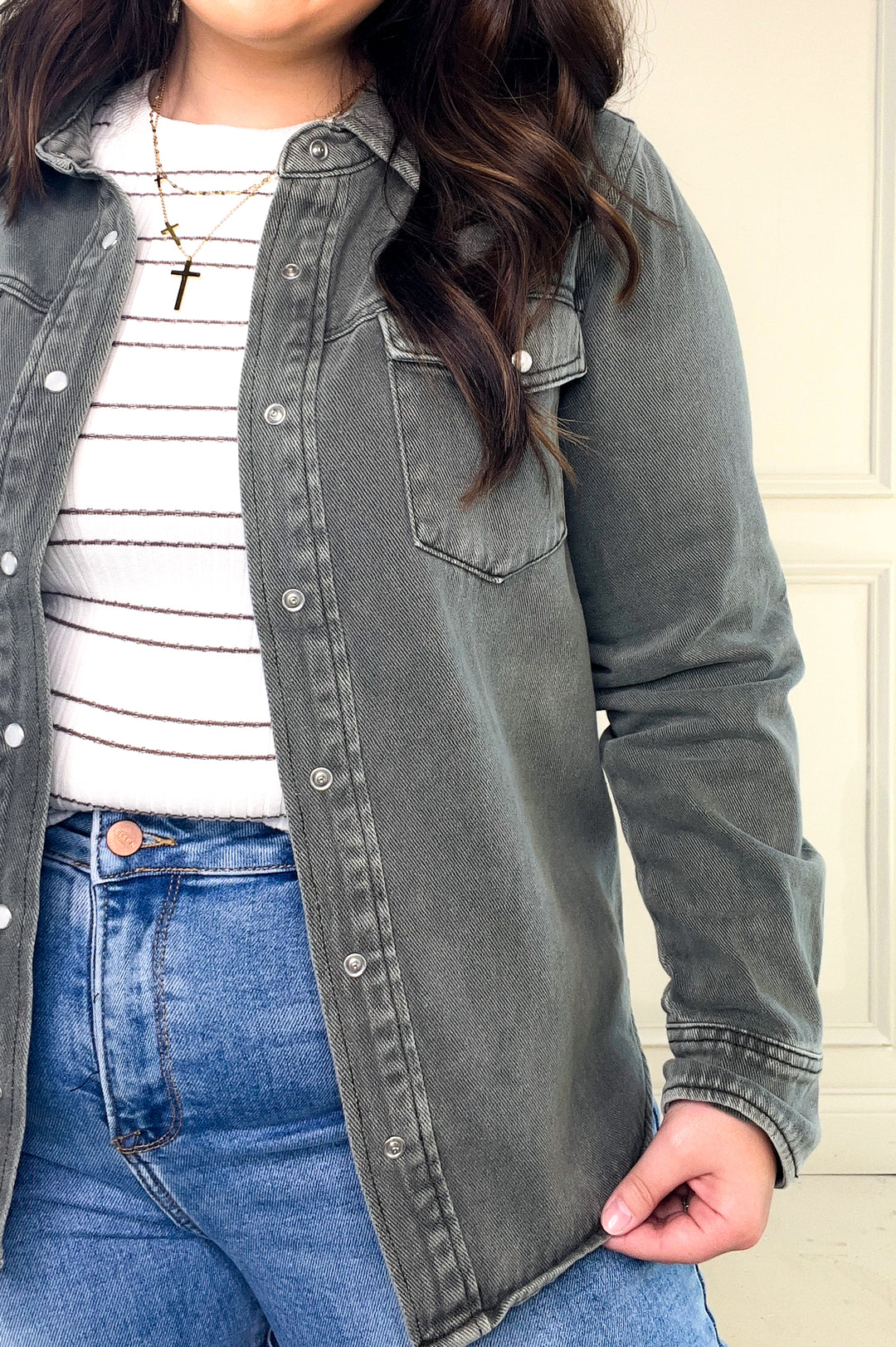 Pippin Button-Down Jacket