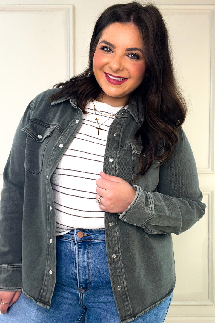 Pippin Button-Down Jacket