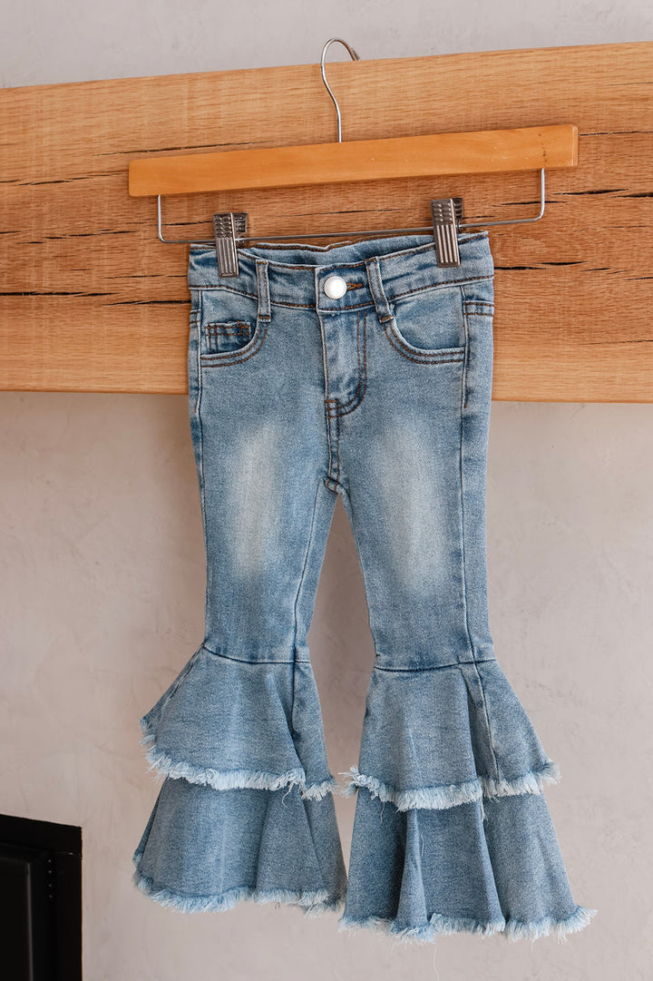Little Miss Denim Bell Bottoms