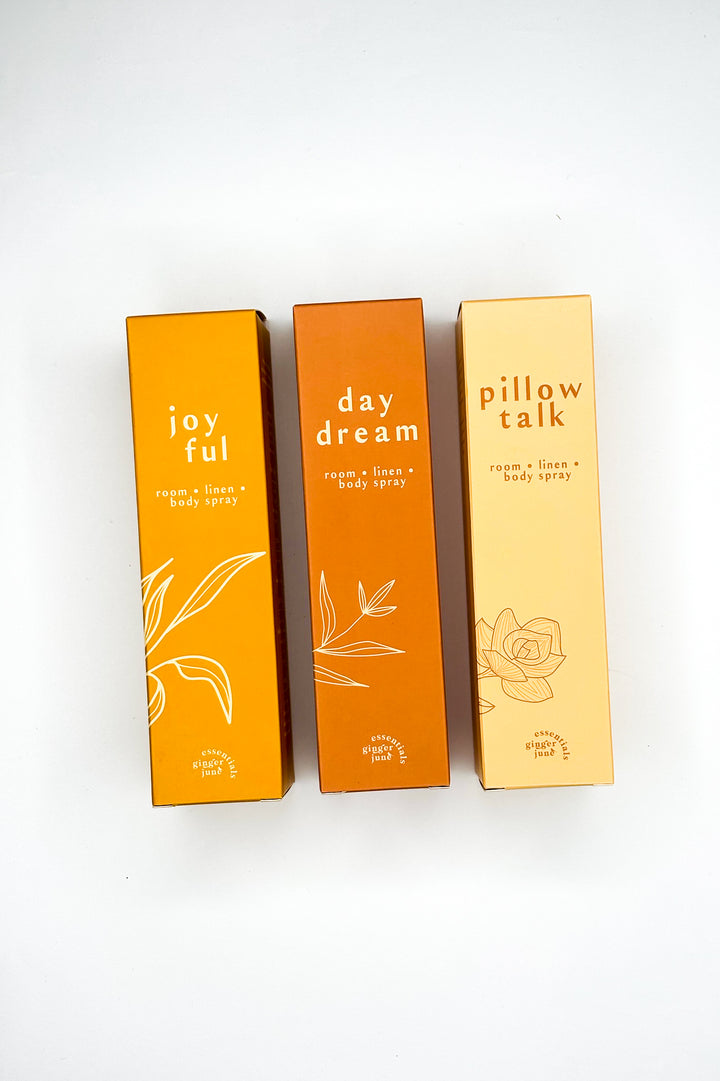 Room & Everywhere Spray • 3 Essential Blends • 100% Natural