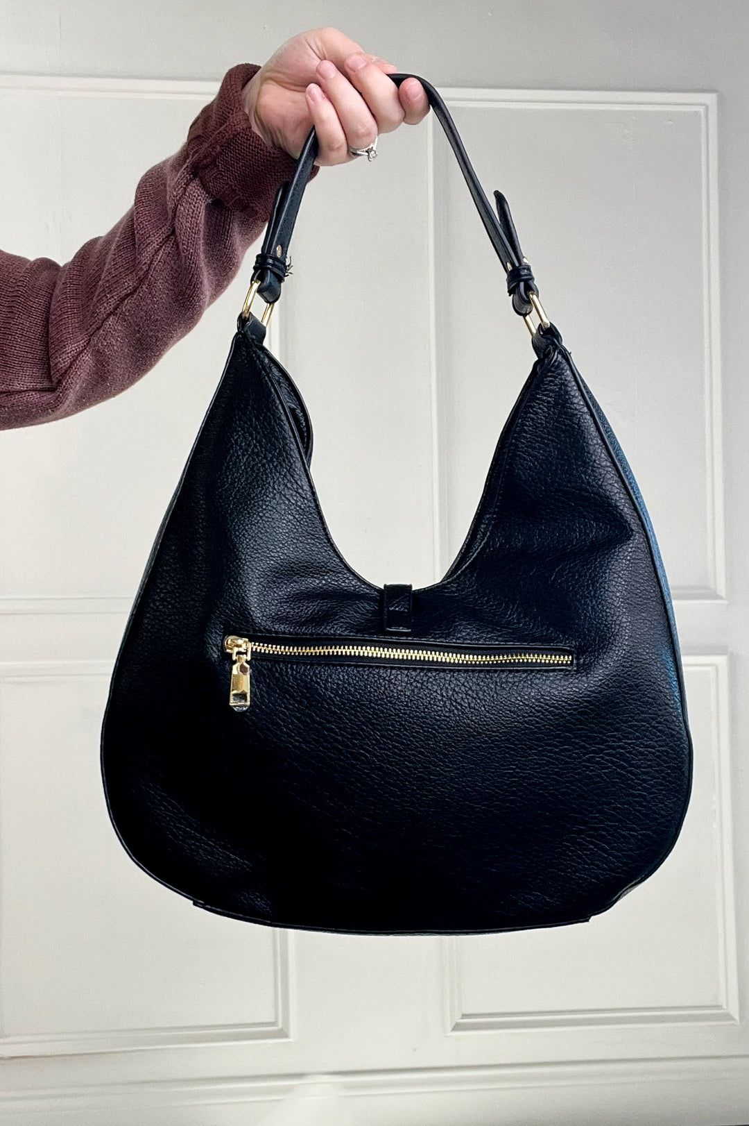 Olivia Studded Hobo Bag