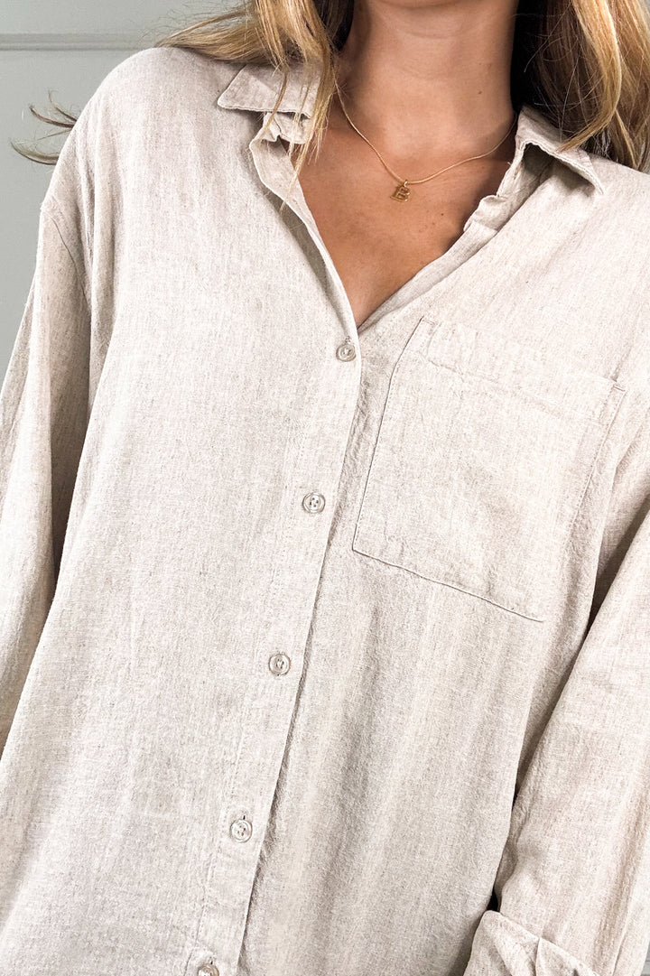 Z Supply - Alfie Collared Button Up Blouse