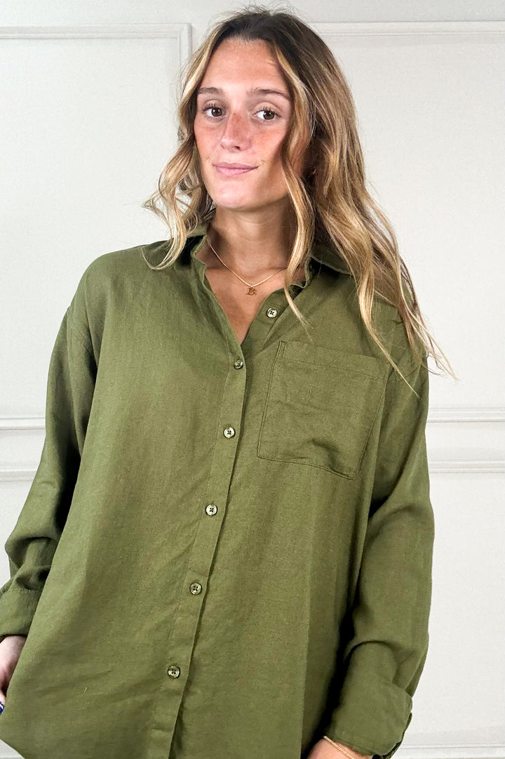 Z Supply - Alfie Collared Button Up Blouse