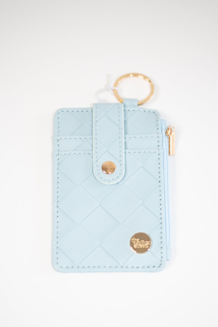 Keychain Zipper & Snap Closure Wallet