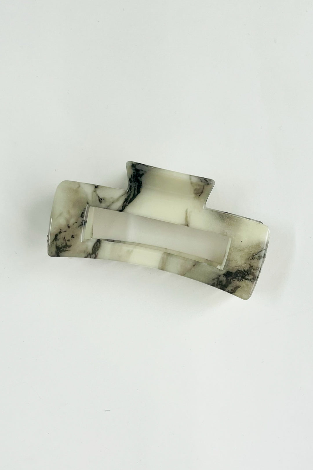 Hollow Inked Hair Claw Clip