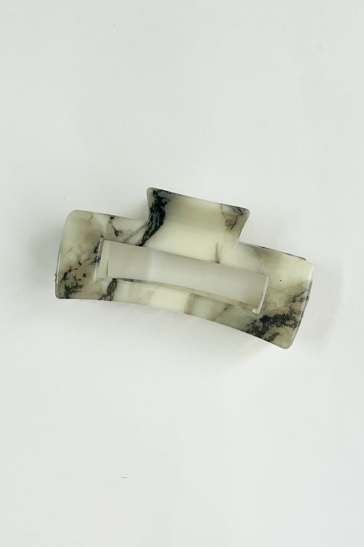 Hollow Inked Hair Claw Clip