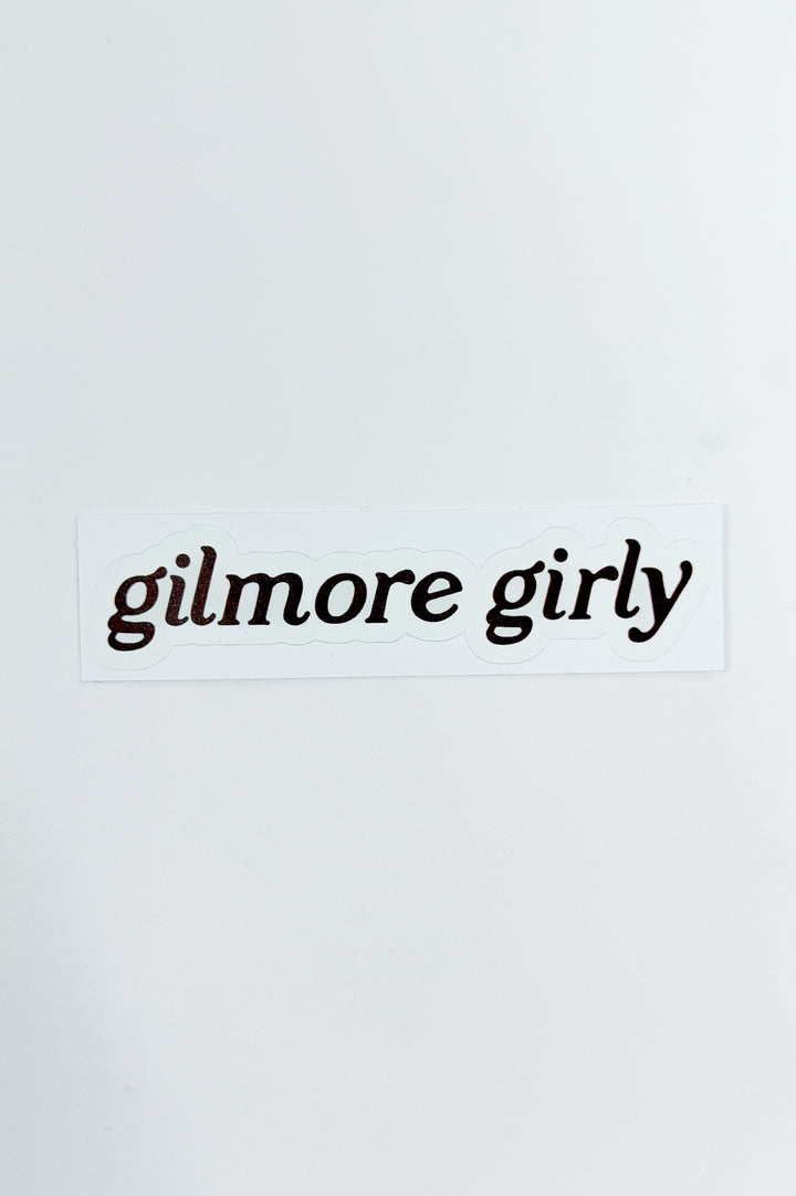 Gilmore Girly Sticker Decal