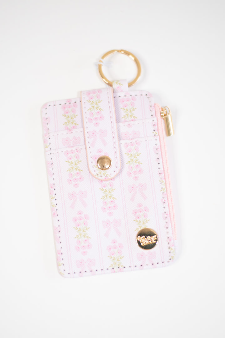 Keychain Zipper & Snap Closure Wallet