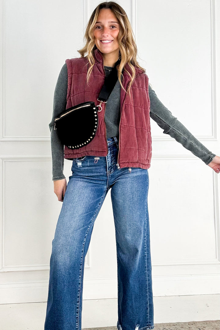 Thread & Supply Brina Quilted Puffer Vest