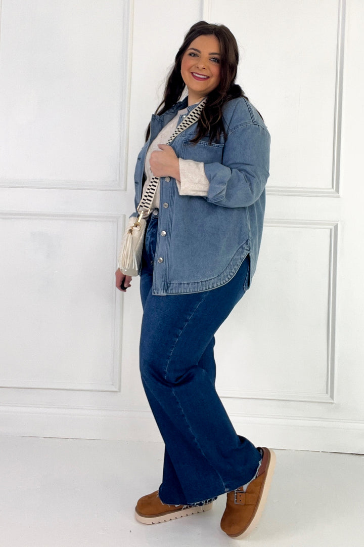 Thread & Supply Dakota Classic Button-Front Denim Jacket