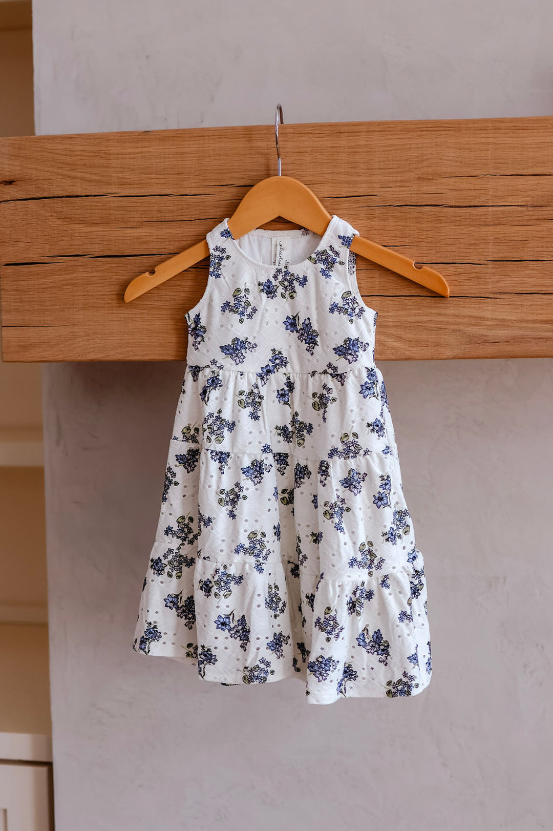Kids Sleeveless Tired Dress