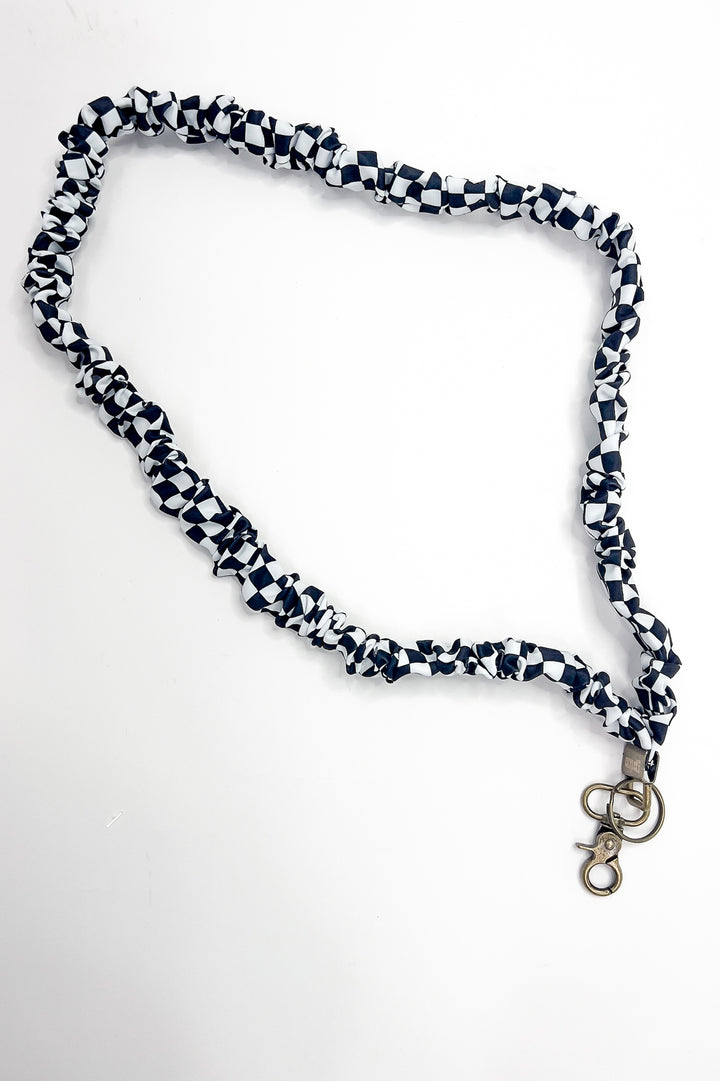 Fabric Scrunchie Lanyards