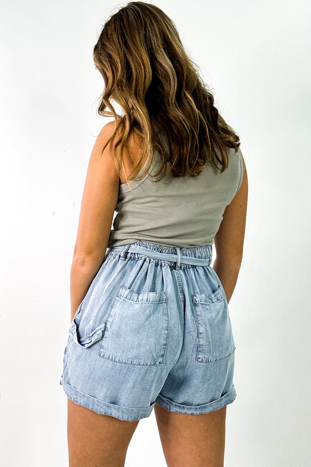 Athena Tie Waist Shorts