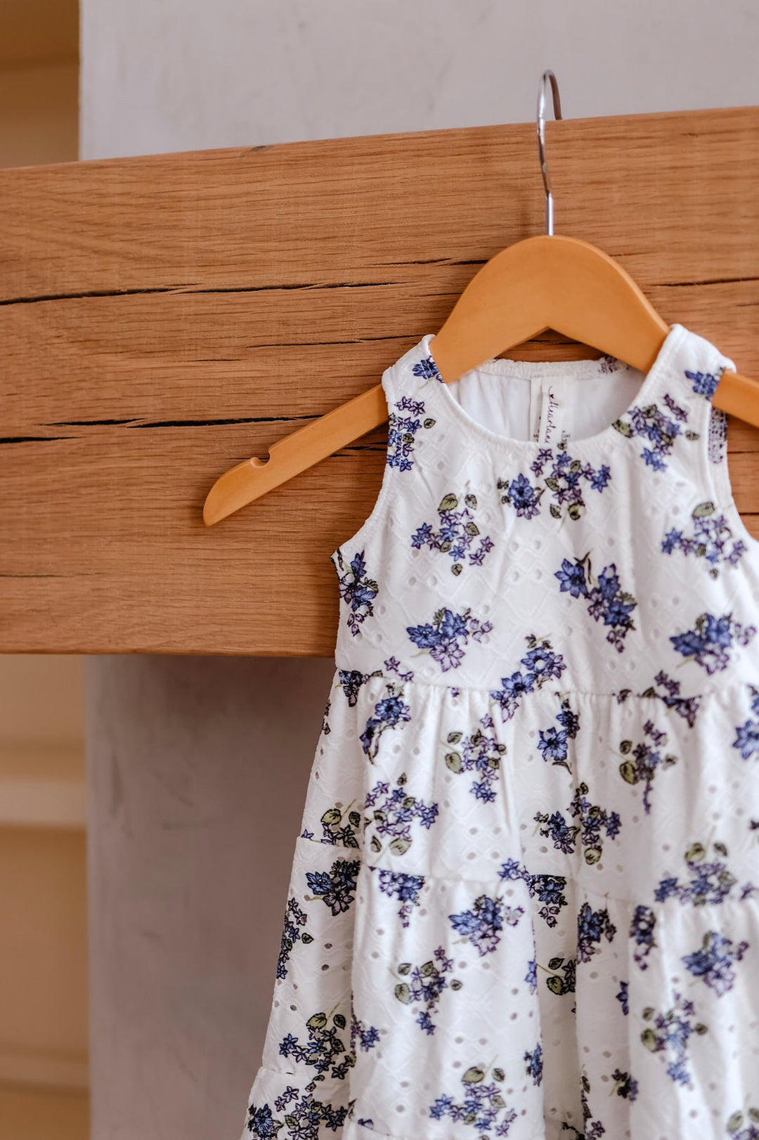 Kids Sleeveless Tired Dress