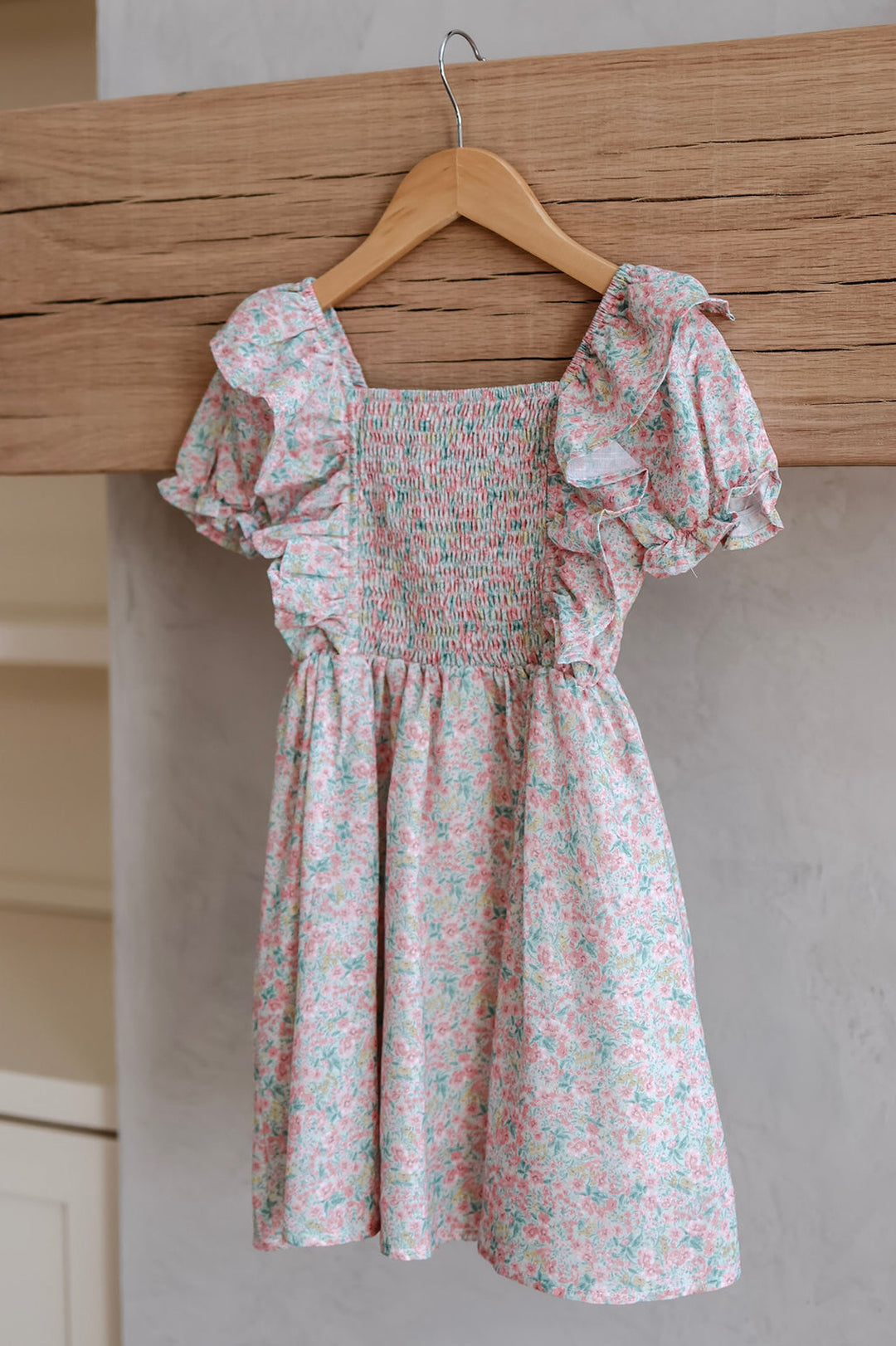 Kids Ruffle Fit & Flare Dress