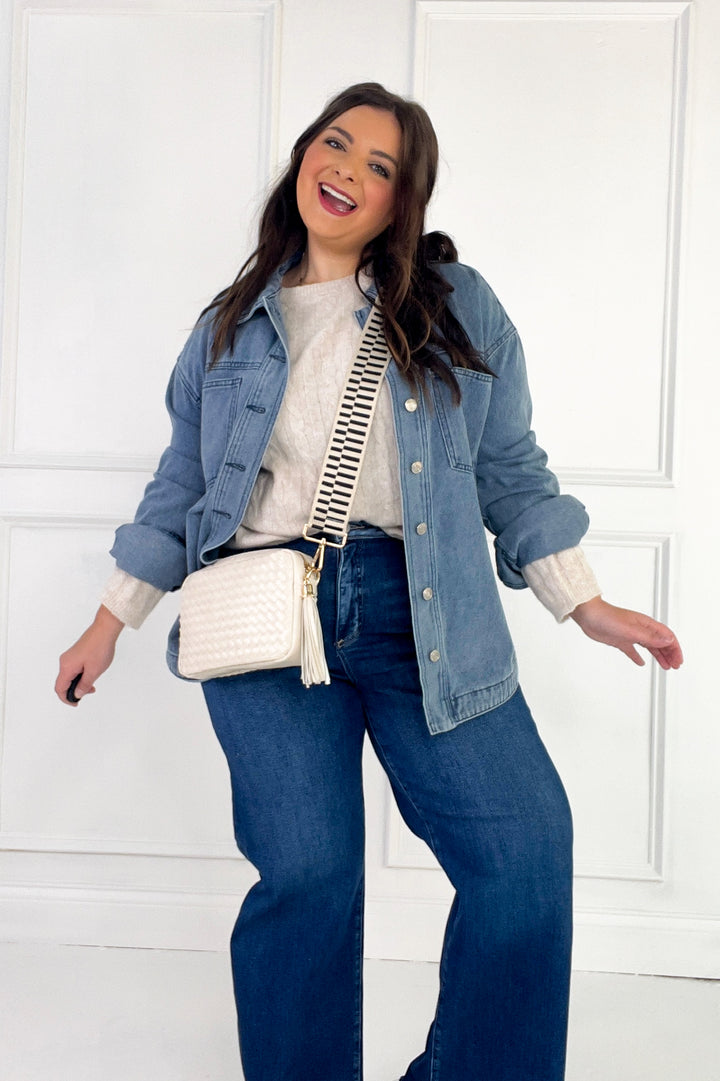 Thread & Supply Dakota Classic Button-Front Denim Jacket