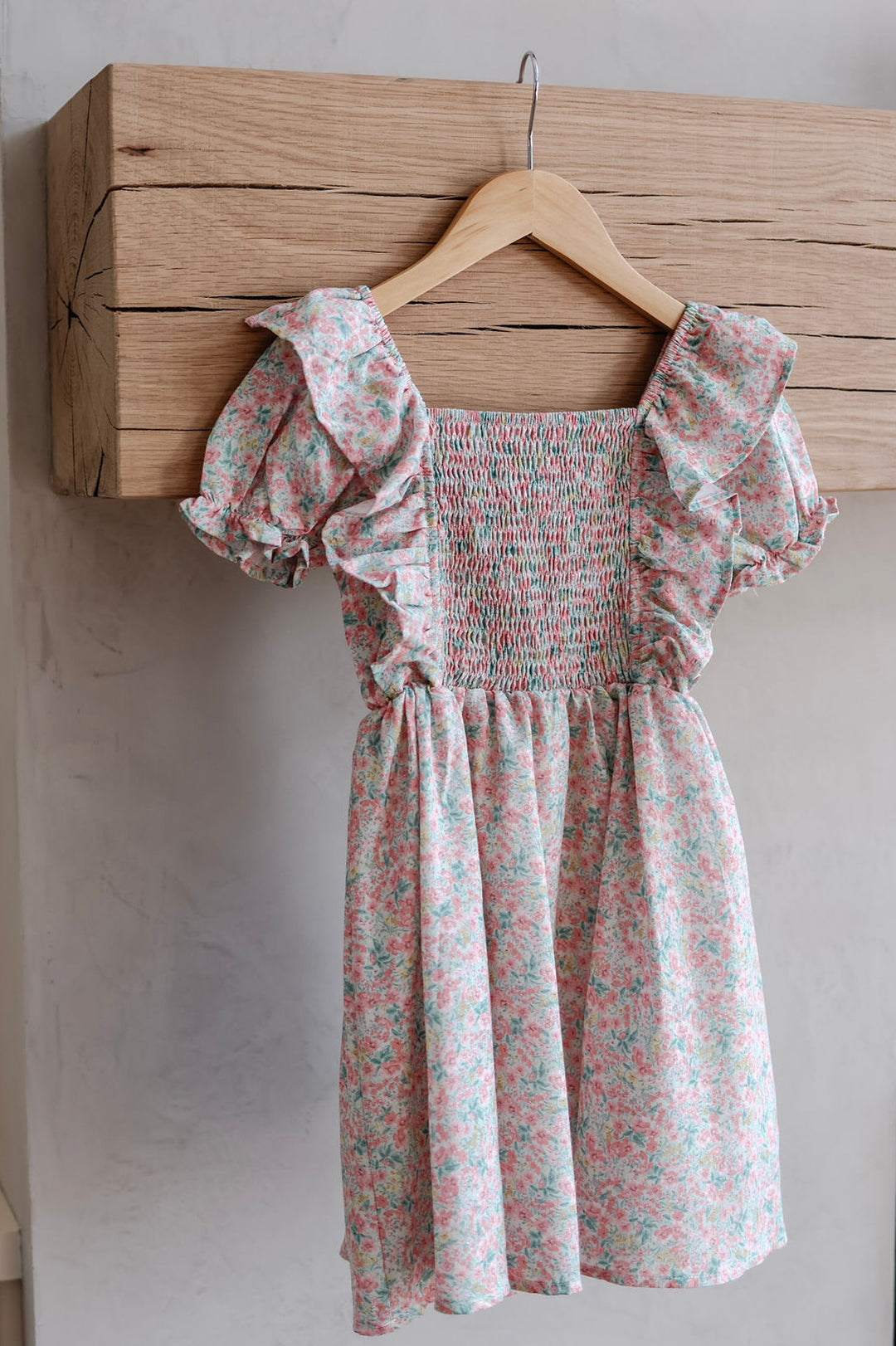 Kids Ruffle Fit & Flare Dress