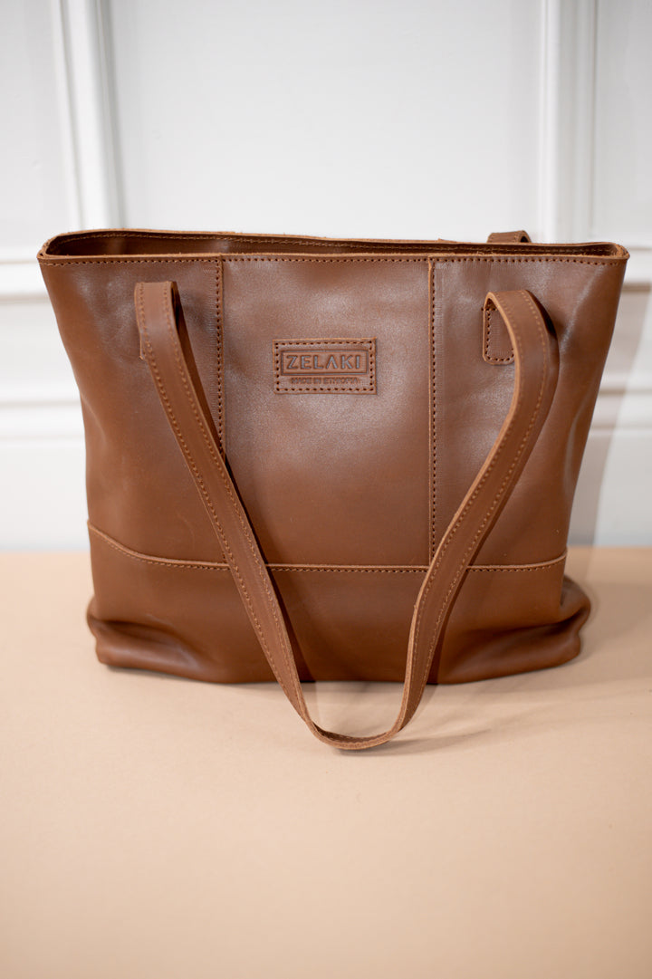Zelaki Leather Co. Aubrey Tote Bag