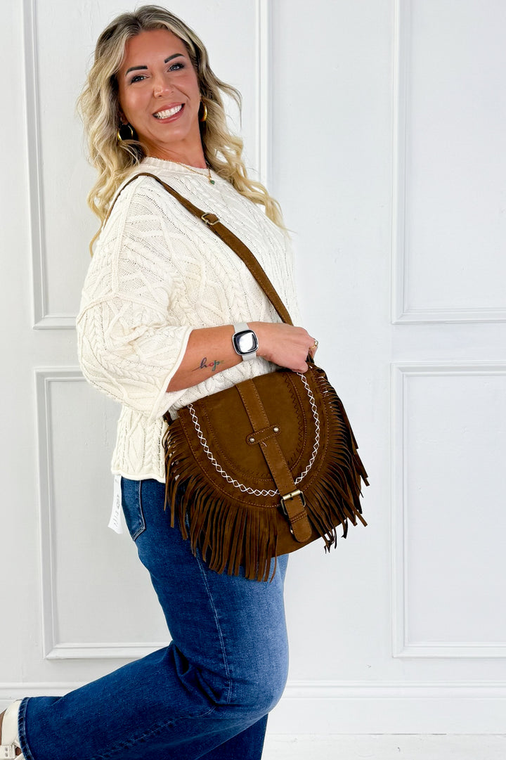 Oversized Bell Sleeve Cable Knit Sweater