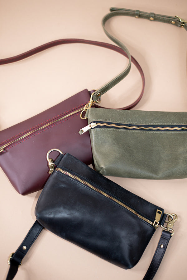Zelaki Leather Co. Agow Belt Bag